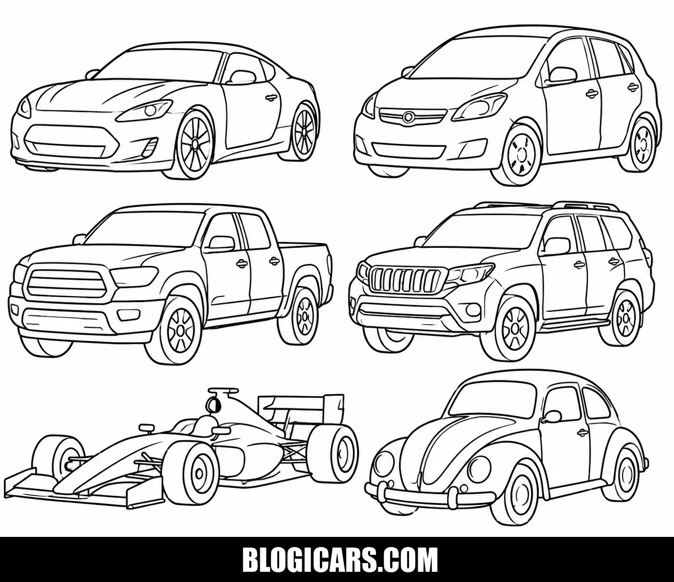 Dibujos de Carros